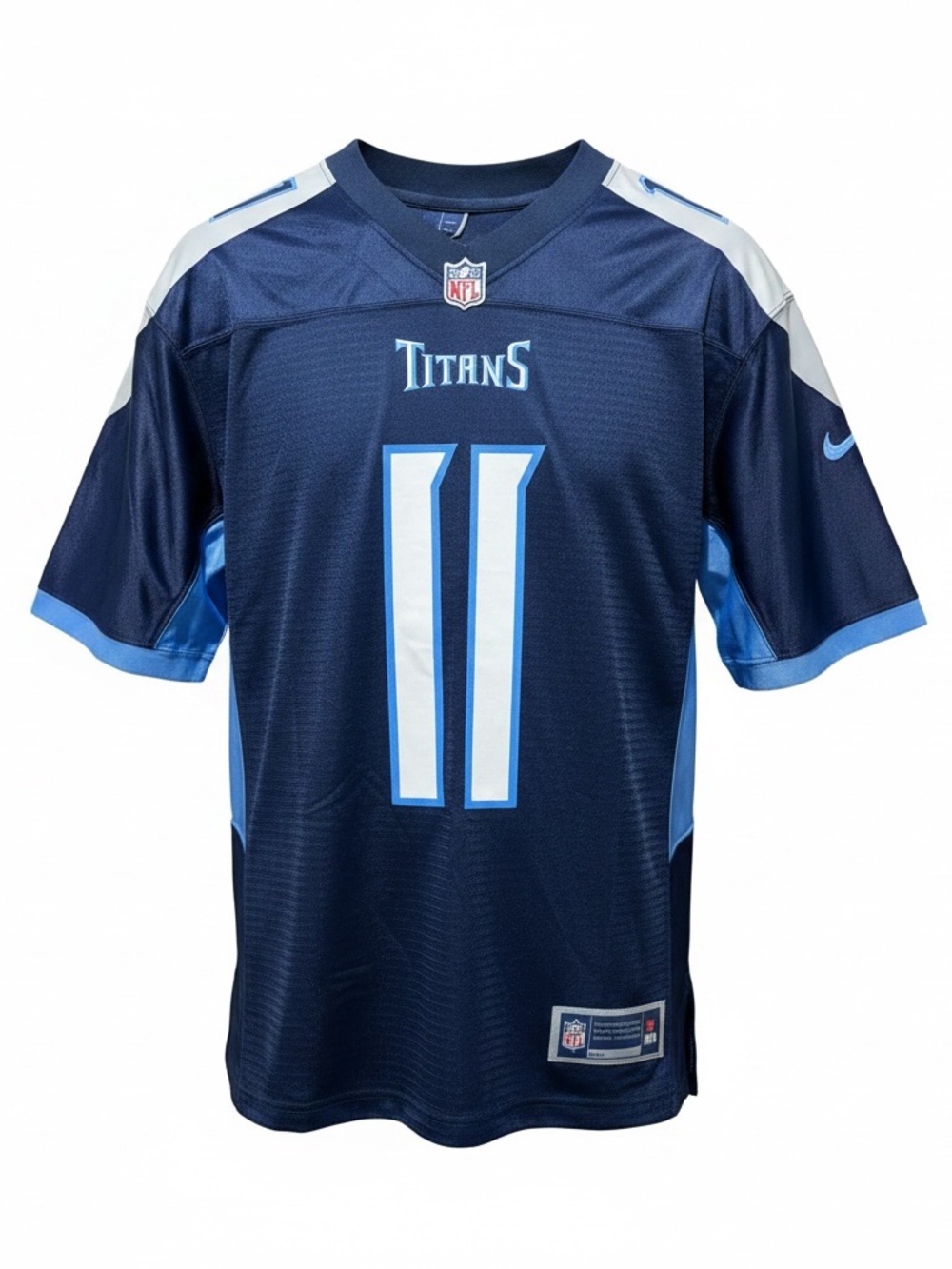 Tennessee Titans AJ Brown #11 Jersey Mens Size L NWT Navy NFL Football
